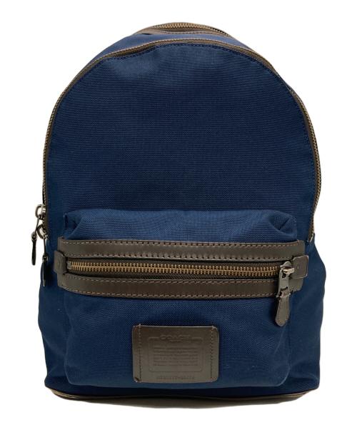 COACH（コーチ）COACH (コーチ) アカデミーバックパック ブラウン×ネイビーの古着・服飾アイテム