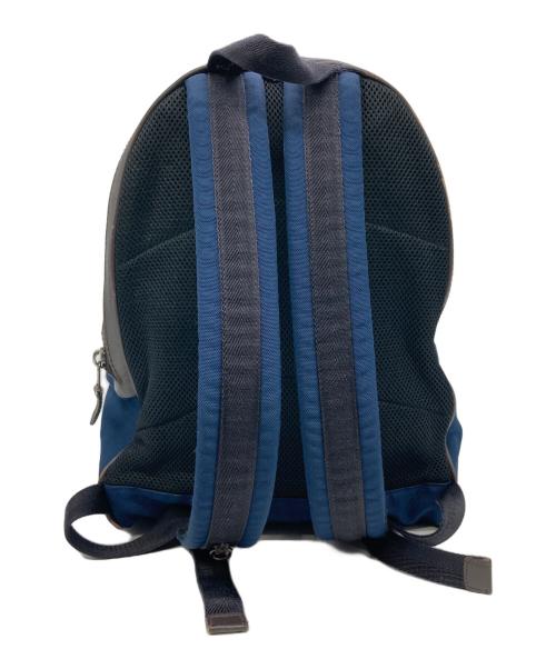 COACH（コーチ）COACH (コーチ) アカデミーバックパック ブラウン×ネイビーの古着・服飾アイテム