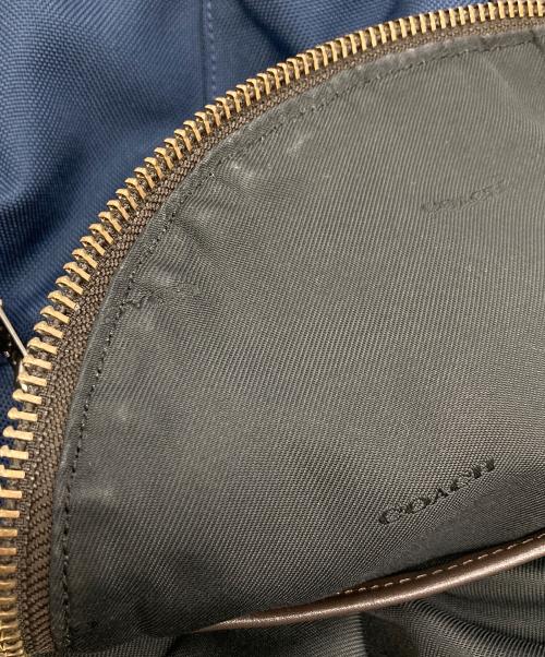 COACH（コーチ）COACH (コーチ) アカデミーバックパック ブラウン×ネイビーの古着・服飾アイテム