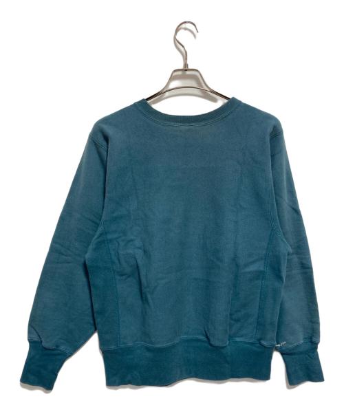 Champion REVERSE WEAVE（チャンピオン リバース ウィーブ）Champion REVERSE WEAVE (チャンピオン リバース ウィーブ) 90s クルーネックスウェット ブルー サイズ:Mの古着・服飾アイテム