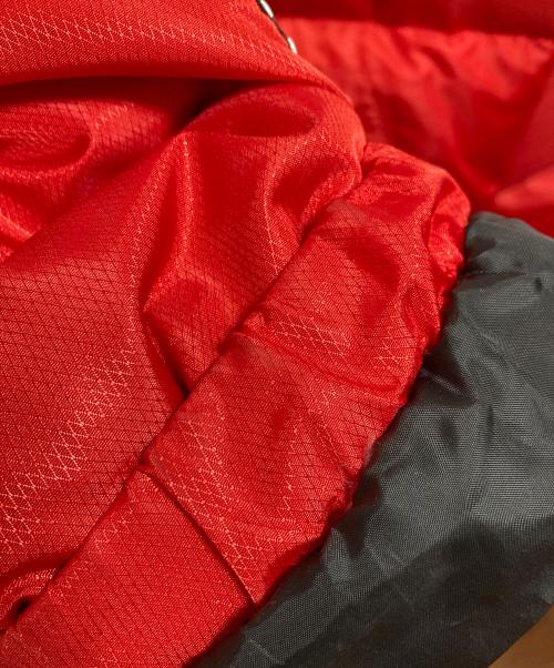 SUPREME（シュプリーム）SUPREME (シュプリーム) Reflective Sleeve Logo Puffy Jacket レッド サイズ:Lの古着・服飾アイテム