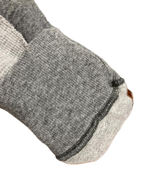 FACETASM（ファセッタズム）FACETASM (ファセッタズム) LAYERD WAFFLE SWEAT グレー サイズ:3の古着・服飾アイテム
