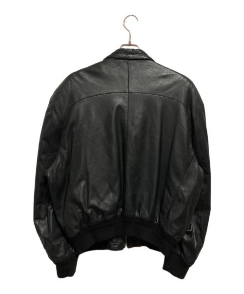 LANVIN BOUTIQUE（ランバン ブティック）LANVIN BOUTIQUE (ランバン ブティック) レザージャケット ブラック サイズ:不明の古着・服飾アイテム