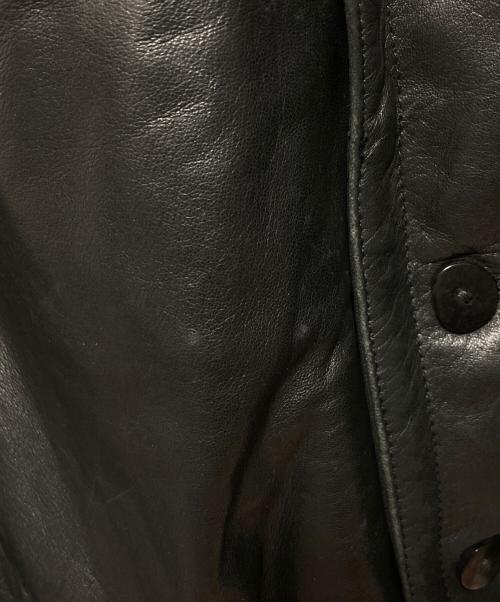 LANVIN BOUTIQUE（ランバン ブティック）LANVIN BOUTIQUE (ランバン ブティック) レザージャケット ブラック サイズ:不明の古着・服飾アイテム