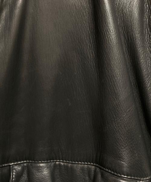 LANVIN BOUTIQUE（ランバン ブティック）LANVIN BOUTIQUE (ランバン ブティック) レザージャケット ブラック サイズ:不明の古着・服飾アイテム