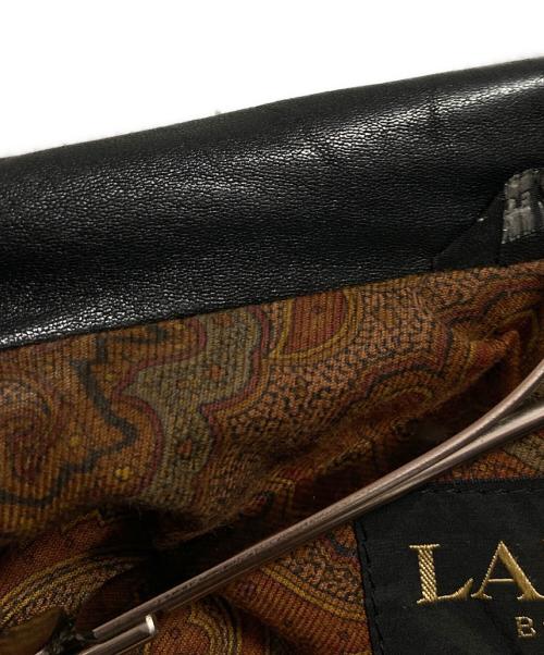 LANVIN BOUTIQUE（ランバン ブティック）LANVIN BOUTIQUE (ランバン ブティック) レザージャケット ブラック サイズ:不明の古着・服飾アイテム