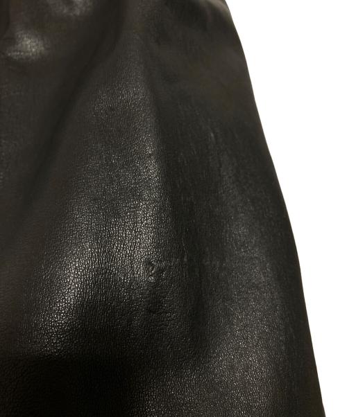 LANVIN BOUTIQUE（ランバン ブティック）LANVIN BOUTIQUE (ランバン ブティック) レザージャケット ブラック サイズ:不明の古着・服飾アイテム