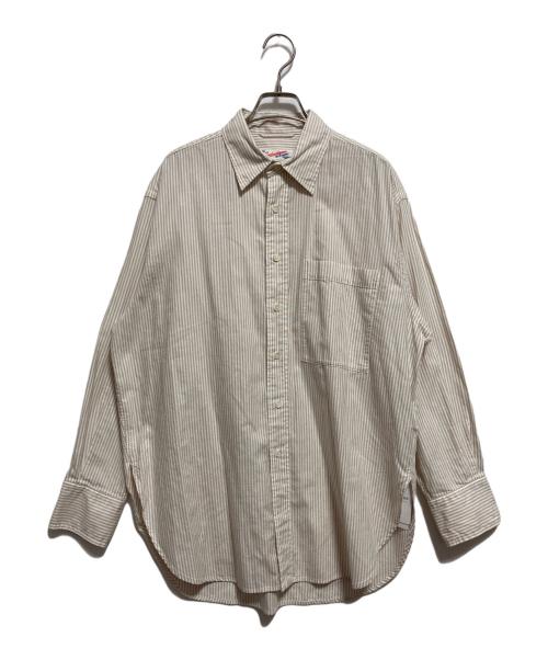 Spick and Span（スピック＆スパン）Spick and Span (スピック＆スパン) オックスルーズシャツ ホワイト×ベージュ サイズ:- 未使用品の古着・服飾アイテム