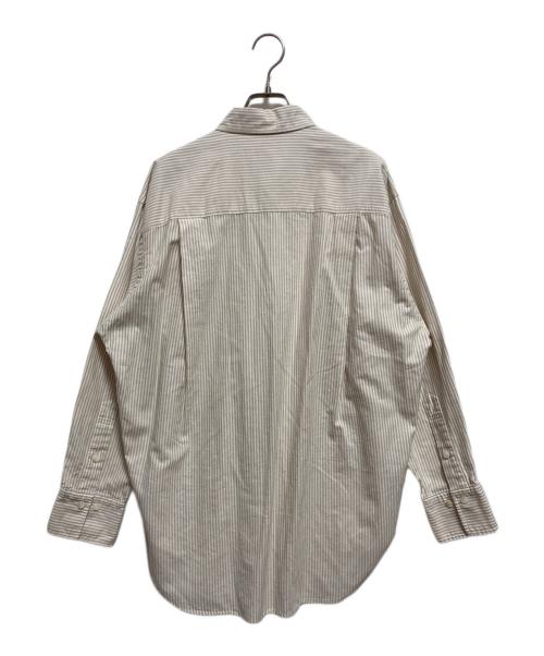 Spick and Span（スピック＆スパン）Spick and Span (スピック＆スパン) オックスルーズシャツ ホワイト×ベージュ サイズ:- 未使用品の古着・服飾アイテム