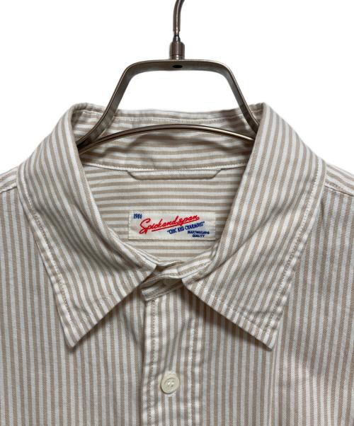 Spick and Span（スピック＆スパン）Spick and Span (スピック＆スパン) オックスルーズシャツ ホワイト×ベージュ サイズ:- 未使用品の古着・服飾アイテム