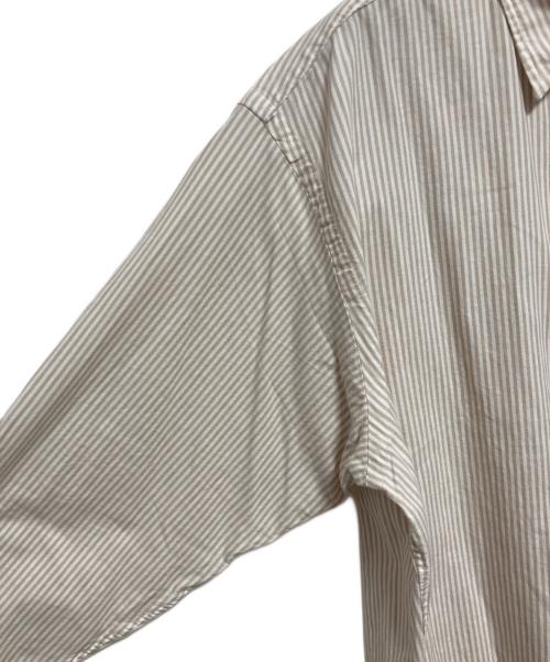 Spick and Span（スピック＆スパン）Spick and Span (スピック＆スパン) オックスルーズシャツ ホワイト×ベージュ サイズ:- 未使用品の古着・服飾アイテム