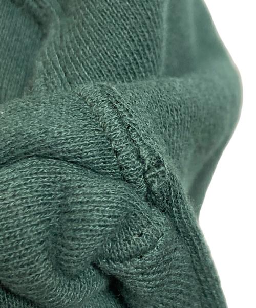 NOMARHYTHM TEXTILE（ノーマリズムテキスタイル）NOMARHYTHM TEXTILE (ノーマリズムテキスタイル) SMU Hand Dye Twist Sweat アイボリー×グリーン サイズ:2の古着・服飾アイテム