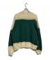 NOMARHYTHM TEXTILE (ノーマリズムテキスタイル) SMU Hand Dye Twist Sweat アイボリー×グリーン サイズ:2：14000円
