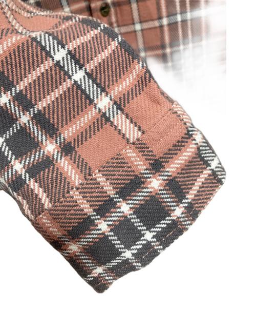 JOURNAL STANDARD（ジャーナルスタンダード）JOURNAL STANDARD (ジャーナルスタンダード) King Kole (キングコール) ネルチェックシャツ グレー×ベージュ サイズ:Mの古着・服飾アイテム