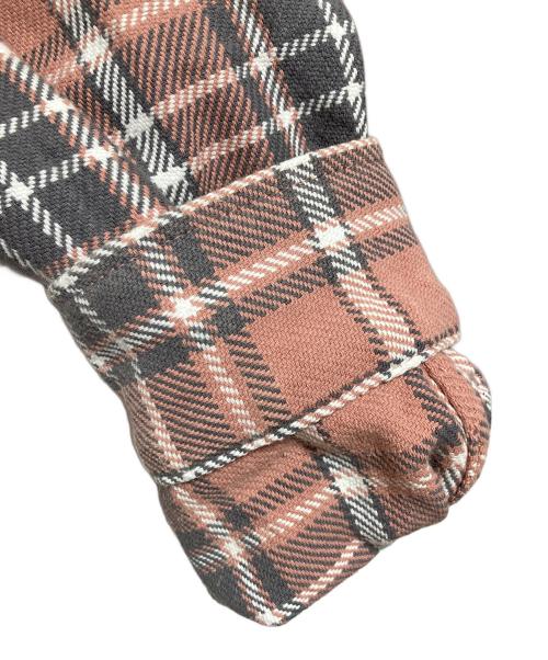 JOURNAL STANDARD（ジャーナルスタンダード）JOURNAL STANDARD (ジャーナルスタンダード) King Kole (キングコール) ネルチェックシャツ グレー×ベージュ サイズ:Mの古着・服飾アイテム
