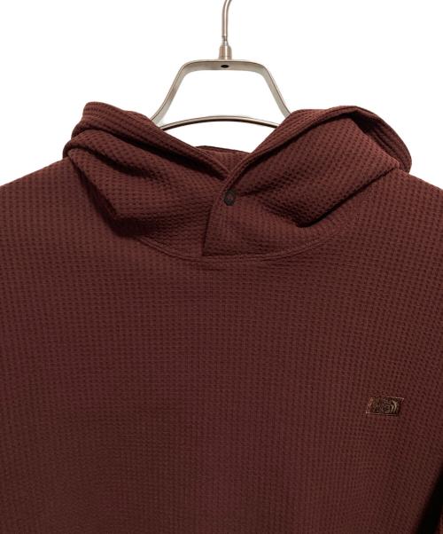THE NORTH FACE（ザ ノース フェイス）THE NORTH FACE (ザ ノース フェイス) エンライドワッフルフーディ ブラウン サイズ:Mの古着・服飾アイテム