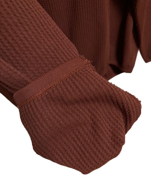 THE NORTH FACE（ザ ノース フェイス）THE NORTH FACE (ザ ノース フェイス) エンライドワッフルフーディ ブラウン サイズ:Mの古着・服飾アイテム