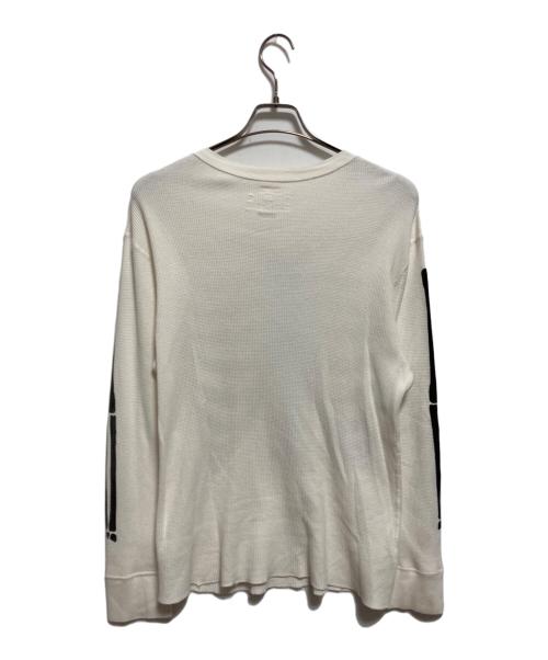 Hanes（ヘインズ）Hanes (ヘインズ) SUPREME (シュプリーム) Bones Thermal Crew ホワイト サイズ:Lの古着・服飾アイテム