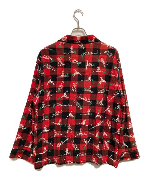 SUPREME（シュプリーム）SUPREME (シュプリーム) Hanes (ヘインズ) Holiday Pajama Set Plaid レッド サイズ:Mの古着・服飾アイテム