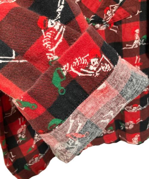 SUPREME（シュプリーム）SUPREME (シュプリーム) Hanes (ヘインズ) Holiday Pajama Set Plaid レッド サイズ:Mの古着・服飾アイテム