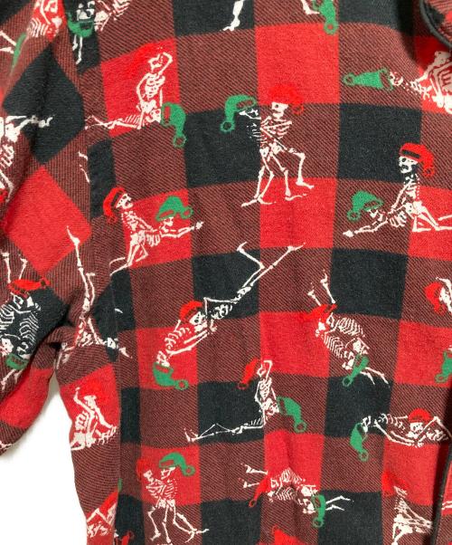 SUPREME（シュプリーム）SUPREME (シュプリーム) Hanes (ヘインズ) Holiday Pajama Set Plaid レッド サイズ:Mの古着・服飾アイテム