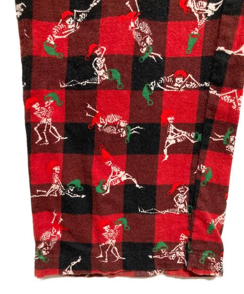 SUPREME（シュプリーム）SUPREME (シュプリーム) Hanes (ヘインズ) Holiday Pajama Set Plaid レッド サイズ:Mの古着・服飾アイテム