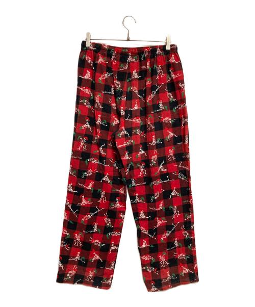 SUPREME（シュプリーム）SUPREME (シュプリーム) Hanes (ヘインズ) Holiday Pajama Set Plaid レッド サイズ:Mの古着・服飾アイテム