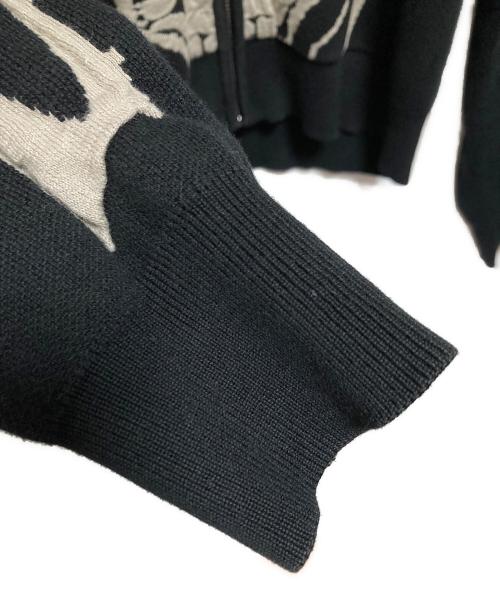 Heaven by Marc Jacobs（ヘブンバイマークジェイコブス）Heaven by Marc Jacobs (ヘブンバイマークジェイコブス) skull bone hoodie グレー サイズ:Sの古着・服飾アイテム
