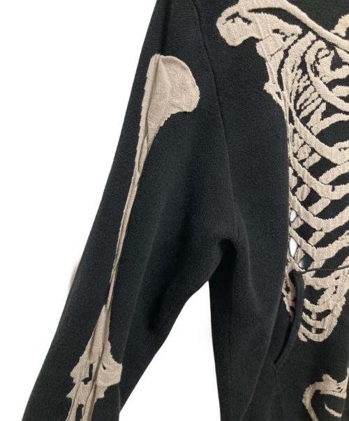 Heaven by Marc Jacobs（ヘブンバイマークジェイコブス）Heaven by Marc Jacobs (ヘブンバイマークジェイコブス) skull bone hoodie グレー サイズ:Sの古着・服飾アイテム