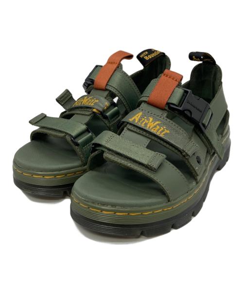 Dr.Martens（ドクターマーチン）Dr.Martens (ドクターマーチン) ベルクロサンダル オリーブ サイズ:US8の古着・服飾アイテム