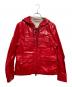 MONCLER（モンクレール）の古着「コーティングリネンジャケット」｜レッド