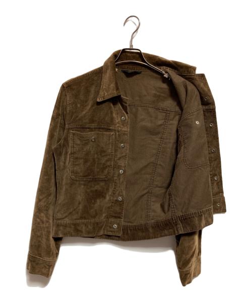 LEE（リー）LEE (リー) ベロアトラッカージャケット ブラウン サイズ:不明の古着・服飾アイテム