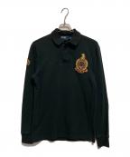 POLO RALPH LAURENポロ・ラルフローレン）の古着「オールドイングリッシュラガーシャツ」｜ブラック