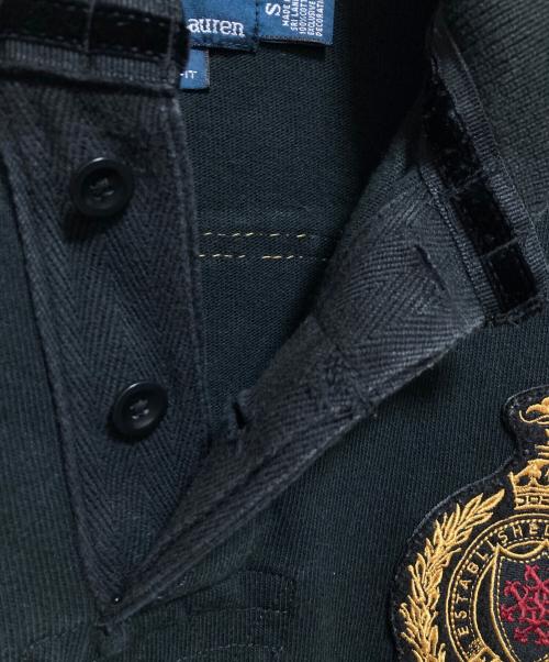 POLO RALPH LAUREN（ポロ・ラルフローレン）POLO RALPH LAUREN (ポロ・ラルフローレン) オールドイングリッシュラガーシャツ ブラック サイズ:Sの古着・服飾アイテム