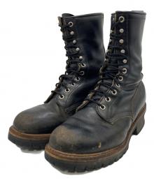 RED WING（レッドウィング）の古着「ロガーブーツ」｜ブラック