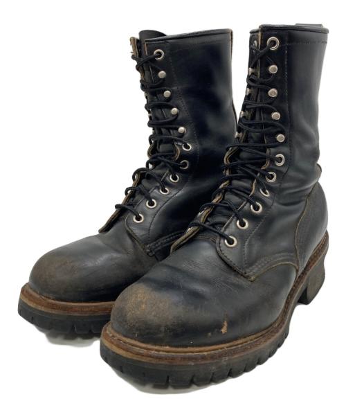 RED WING（レッドウィング）RED WING (レッドウィング) ロガーブーツ ブラック サイズ:不明の古着・服飾アイテム