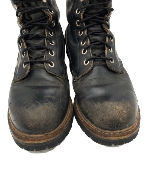 RED WING（レッドウィング）RED WING (レッドウィング) ロガーブーツ ブラック サイズ:不明の古着・服飾アイテム