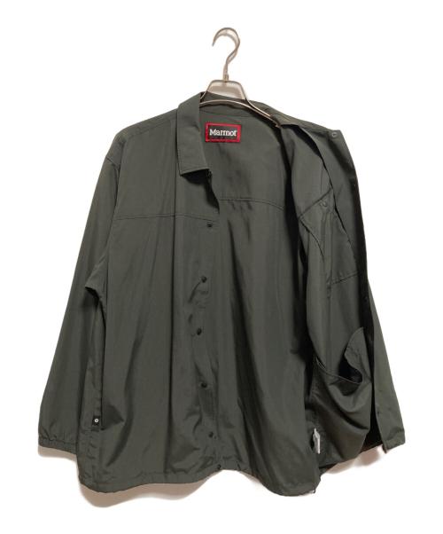 MARMOT（マーモット）Marmot (マーモット) URBAN RESEARCH DOORS (アーバンリサーチドアーズ) 別注コーチジャケット ブラック サイズ:XLの古着・服飾アイテム