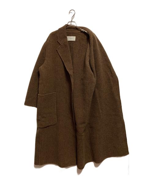 TODAYFUL（トゥデイフル）TODAYFUL (トゥデイフル) Over Check Coat ブラウン サイズ:M（38） 未使用品の古着・服飾アイテム