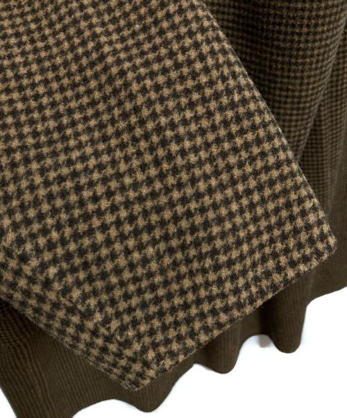 TODAYFUL（トゥデイフル）TODAYFUL (トゥデイフル) Over Check Coat ブラウン サイズ:M（38） 未使用品の古着・服飾アイテム