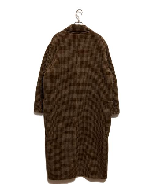 TODAYFUL（トゥデイフル）TODAYFUL (トゥデイフル) Over Check Coat ブラウン サイズ:M（38） 未使用品の古着・服飾アイテム