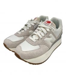 NEW BALANCE（ニューバランス）の古着「WL574ZQDローカットスニーカー」｜ベージュ