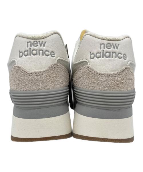 NEW BALANCE（ニューバランス）NEW BALANCE (ニューバランス) WL574ZQDローカットスニーカー ベージュ サイズ:US7の古着・服飾アイテム