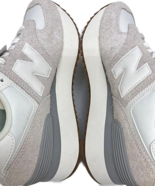 NEW BALANCE（ニューバランス）NEW BALANCE (ニューバランス) WL574ZQDローカットスニーカー ベージュ サイズ:US7の古着・服飾アイテム