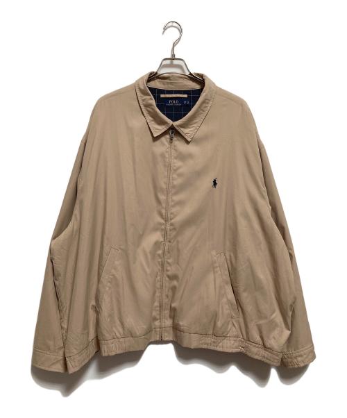 POLO RALPH LAUREN（ポロ・ラルフローレン）POLO RALPH LAUREN (ポロ・ラルフローレン) スイングトップ ベージュ サイズ:4XBの古着・服飾アイテム