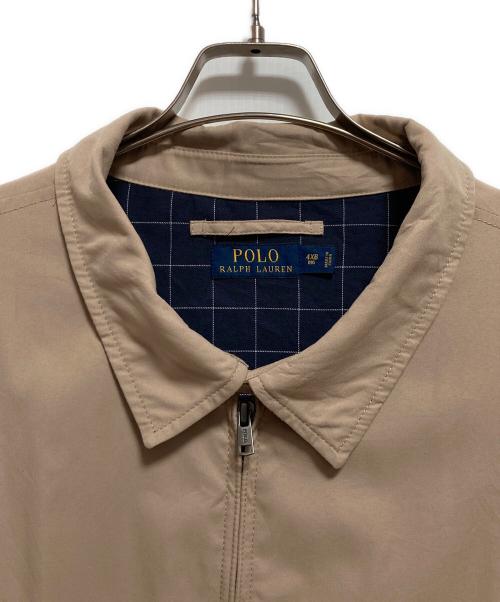 POLO RALPH LAUREN（ポロ・ラルフローレン）POLO RALPH LAUREN (ポロ・ラルフローレン) スイングトップ ベージュ サイズ:4XBの古着・服飾アイテム