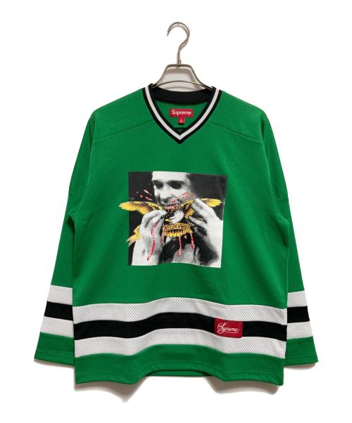 SUPREME（シュプリーム）Supreme (シュプリーム) ANTIHERO (アンタイヒーロー) OZZY HOCKEY JERSEY グリーン サイズ:Sの古着・服飾アイテム