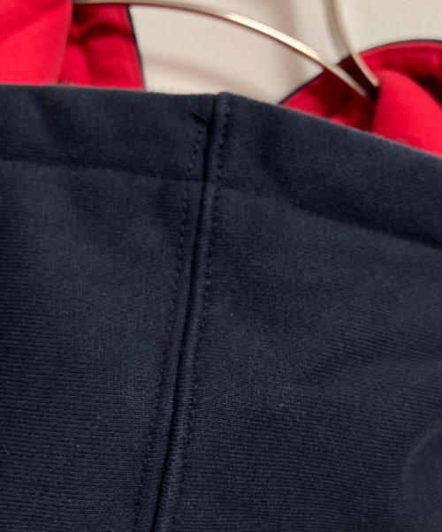 Champion（チャンピオン）Champion (チャンピオン) Supreme (シュプリーム) 17SS Satin Logo Hooded Sweatshirt ネイビー サイズ:Mの古着・服飾アイテム