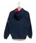 Champion (チャンピオン) Supreme (シュプリーム) 17SS Satin Logo Hooded Sweatshirt ネイビー サイズ:M：8000円