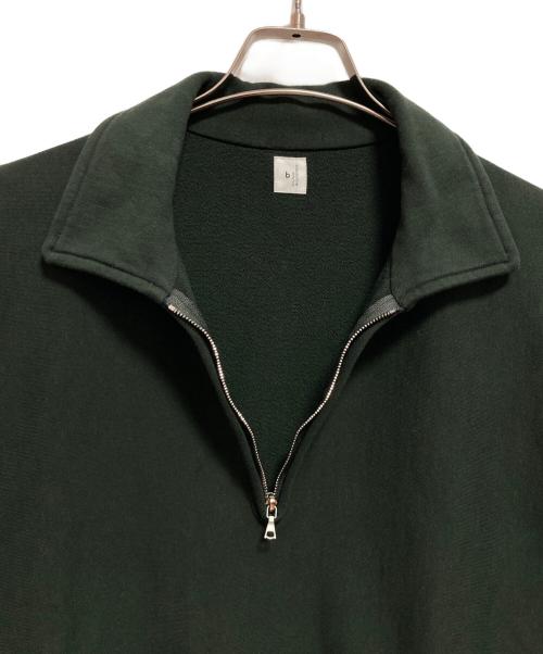blurhms ROOTSTOCK（ブラームスルーツストック）blurhms ROOTSTOCK (ブラームスルーツストック) Thin-Sweat Half-Zip P/O グリーン サイズ:M（2）の古着・服飾アイテム